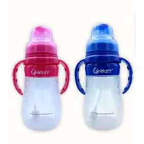 BIBERON GHIRAFF SILICONA B/ANCHA 300 ML/10 OZ BG 15 - Ecofarma